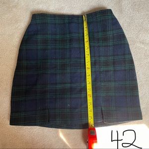 Hollister Ultra Hise-Rise Green Blue Skirt (Size XS)